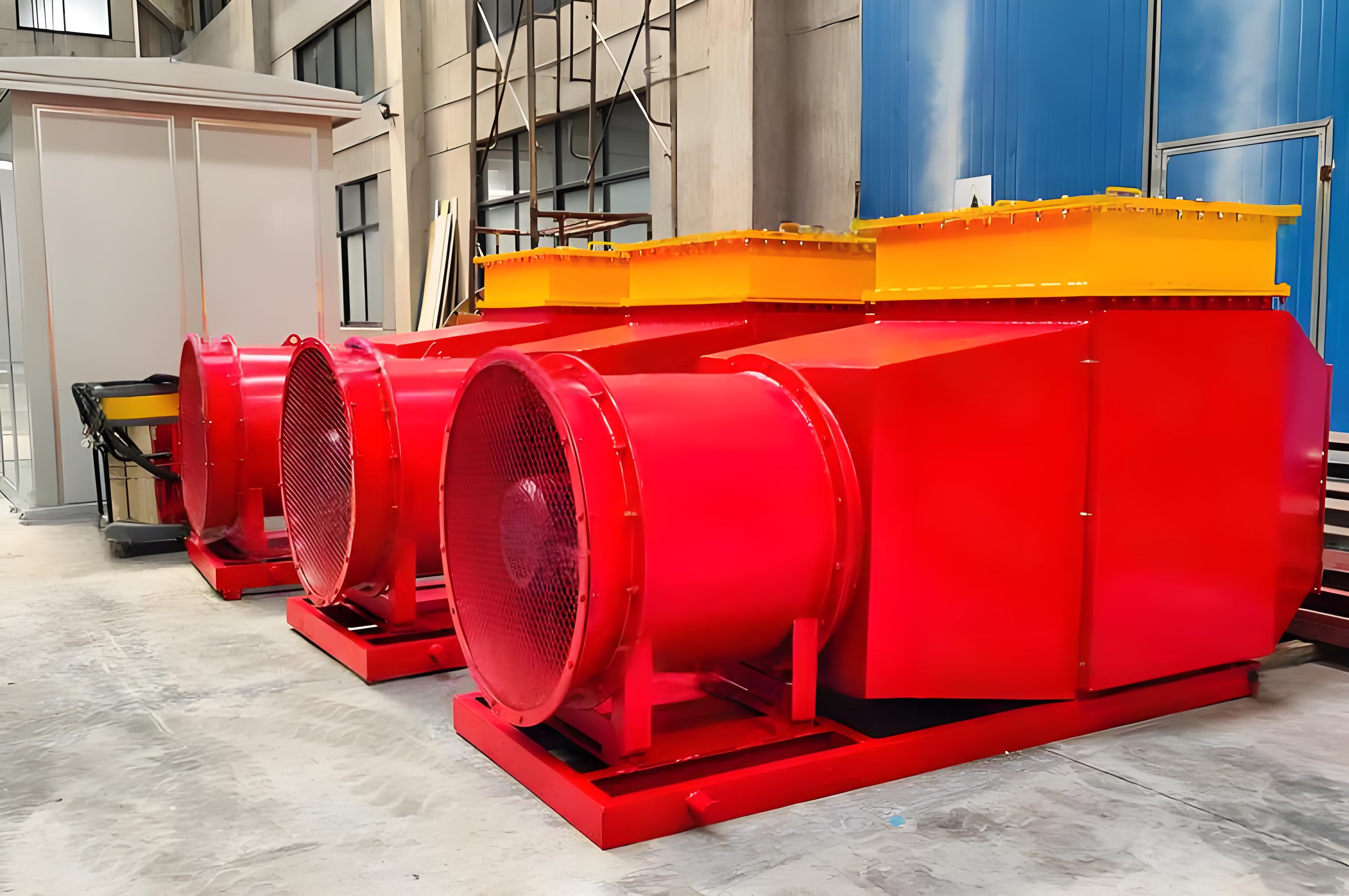 潮州礦用防爆熱風(fēng)機(jī)組